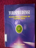 Yurisprudensi Mahkamah Agung RI Tahun 2004