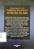 Pengantar Dan Sejarah Hukum Islam
