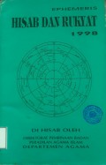 Ephemeris Hisab Dan Rukyat 1998