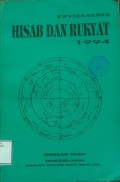Ephemeris Hisab Dan Rukyat 1994